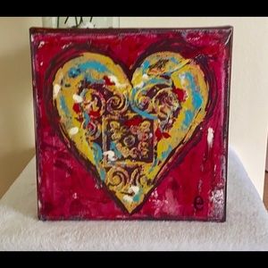 🆕💕Glossy Heart💕 Wall Art